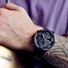 Swatch Унисекс Большая Смелая Серия 47мм Черные Часы SB02B400 SB02B400