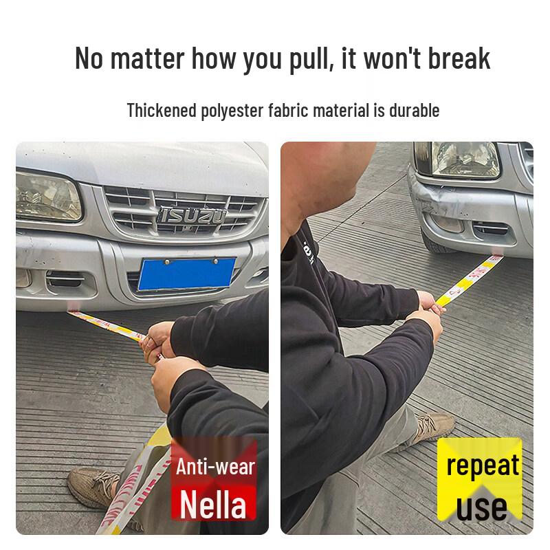 Reflective Retractable Safety Warning Tape