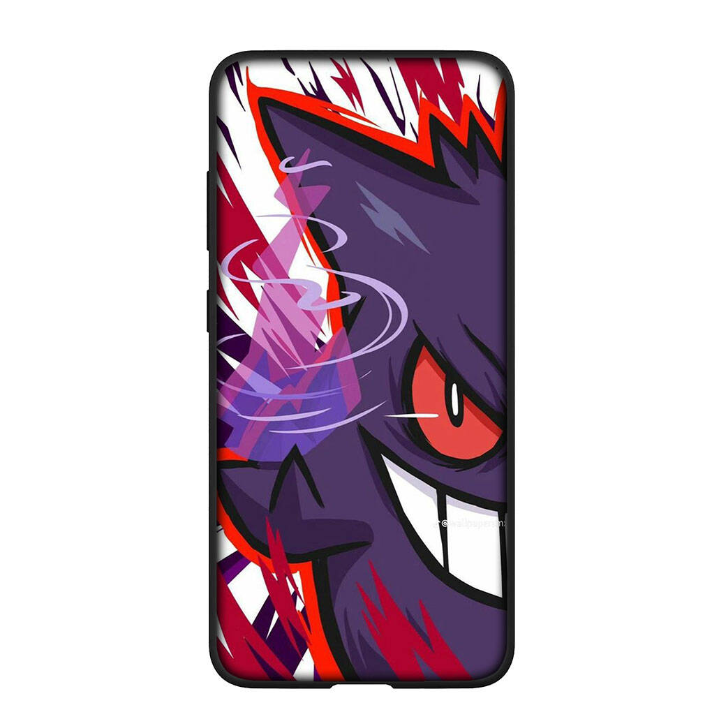 Чехол для телефона для iPhone 17 16 15 Plus Xiaomi Poco F8 F7 X7 X6 M8 C85 C75 Redmi Note 14 12 11 13 Pro Max A4 14C 13C 15C Pokemon GO Gengar Pikachu Чехол
