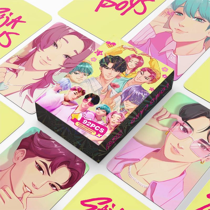 K-POP Demon Hunter Sajaboys Group Holographic Cards - 30-Piece Anime Collectible Set for Fans of K-POP Merch/Trading Card Games