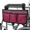 Wheelchair Armrest Side Storage Bag Convenient Storage Bag Practical Wheelchair Armrest Storage Bag Home Supplies