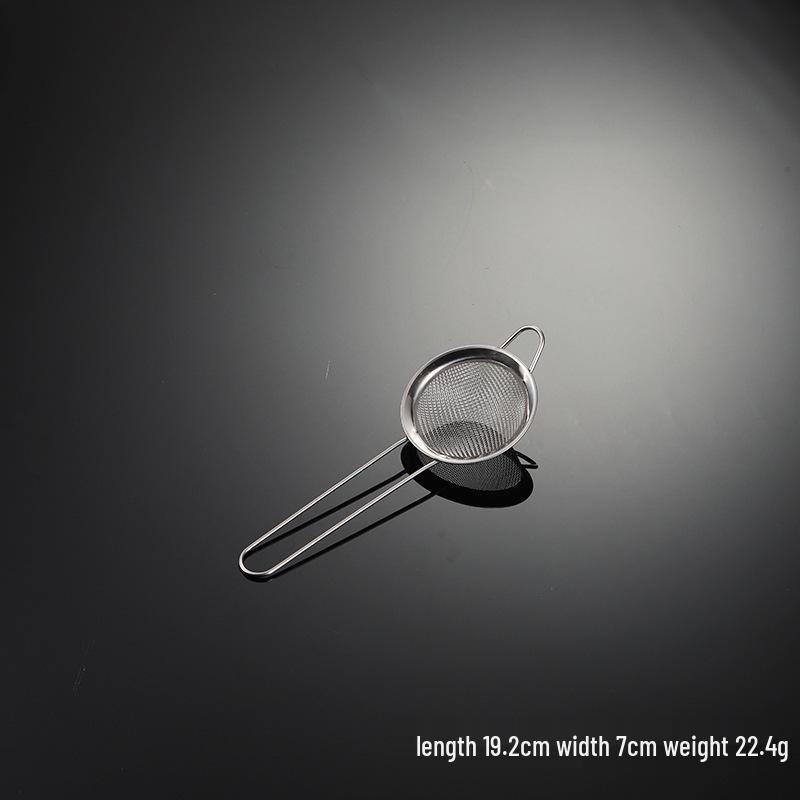 Stainless Steel Mesh Strainer: 201 Rim, 30 Mesh, for Soy Milk & Traditional Chinese Medicine, Large with Wire Handle