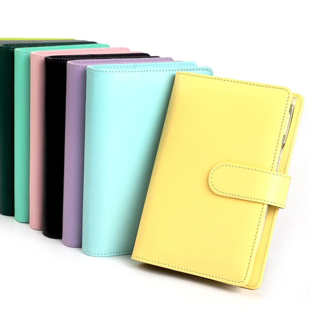 Экономьте деньги Мини-переплет Экономия Вызов PU Экономия Вызовы Листы Забавный Бюджетный переплет Дети