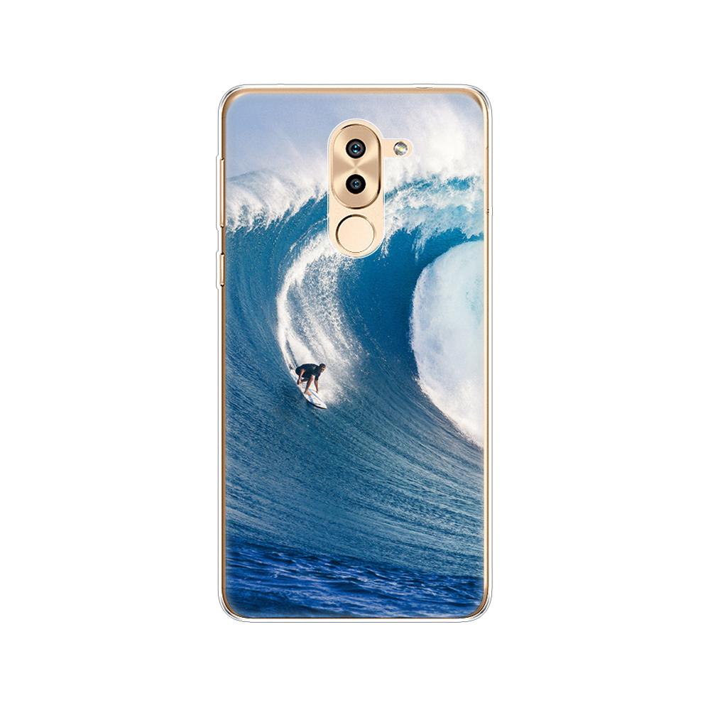 Чехол для телефона для huawei Honor 6X, мягкая силиконовая задняя крышка из ТПУ 360 Full Honor 6x, чехлы с защитной печатью, прозрачный прозрачный чехол