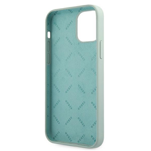 Guess Guhcp12Slsvsbf Iphone 12 Mini5,4 Niebieski Fuksja/Blue Fuschia Hardcase Silicone Vintage