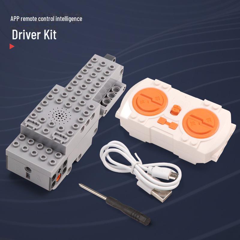 Наука и образование LEGO-совместимые MOC Power Tech Программирование Строительные блоки: PF Parts Сборка мотора и игрушка с главным управлением