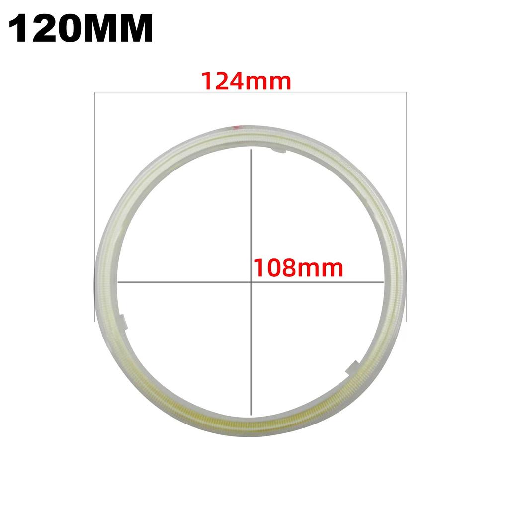 30-120mm LED Angel Eyes Bulb Halo Ring Lamp Car Daytime Running Light DRL Fog Light DC12V Styling Light Decorative Lights