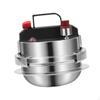 Compact Pressure Cooker And Steamer for All Cooking Surfaces Mini Rice Pot Domestic Use