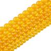 10mm Glass Crystal Imitation Jade Round Beads - DIY Jewelry Spacer Beads for Handmade Accessories