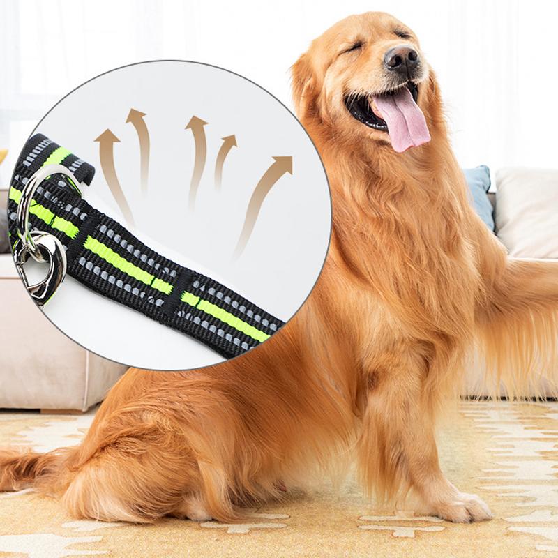 Шлейка для питомца Регулируемая Светоотражающая Шлейка для собаки Прочная и Долговечная Шлейка с двойной прострочкой для Дрессировки Маленьких и Средних Собак, Бега