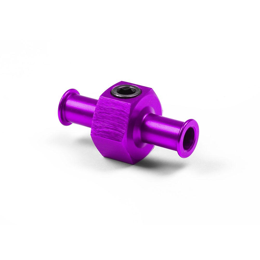 Fuel Nitrous Pressure Gauge T Universal Adapter 3/8" Hose 1/8" NPT Port