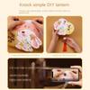 Waterproof Festival Lantern Material Pack DIY Craft Rabbit Lantern  Women Children