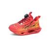 Boys Running Shoes Kids 7-16 Years Lightweight Breathable Mesh Sneakers Anti-Slip Sport In Red