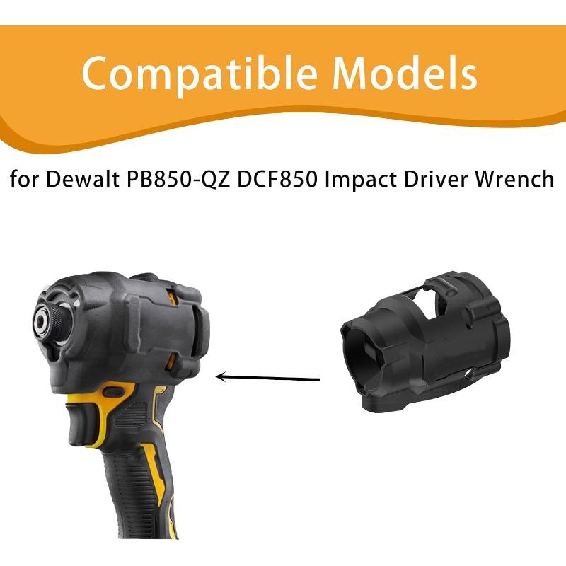 Protective Boot Impact Cover for Dewalt PB850-QZ DCF850 Rubber Impact Driver Wrench Protect Sleeve Suit