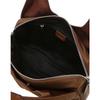 DakS Women S Cowhide Nylon Tote Bag Brown Dcba6f040w2