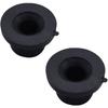 Set of 2 Air Filters - Rubber Socket - For 1.6 HDi 1422A3[L1206]