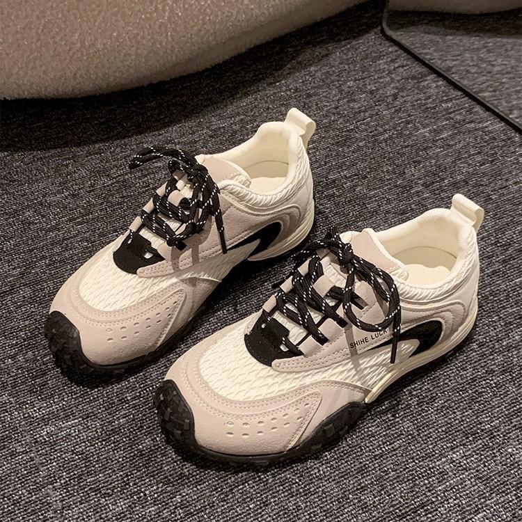 [Фанфна] Обувь Dexun женская 2025 осень новая обувь Форреста Гампа ретро мода универсальная и на высокой платформе спортивная обувь