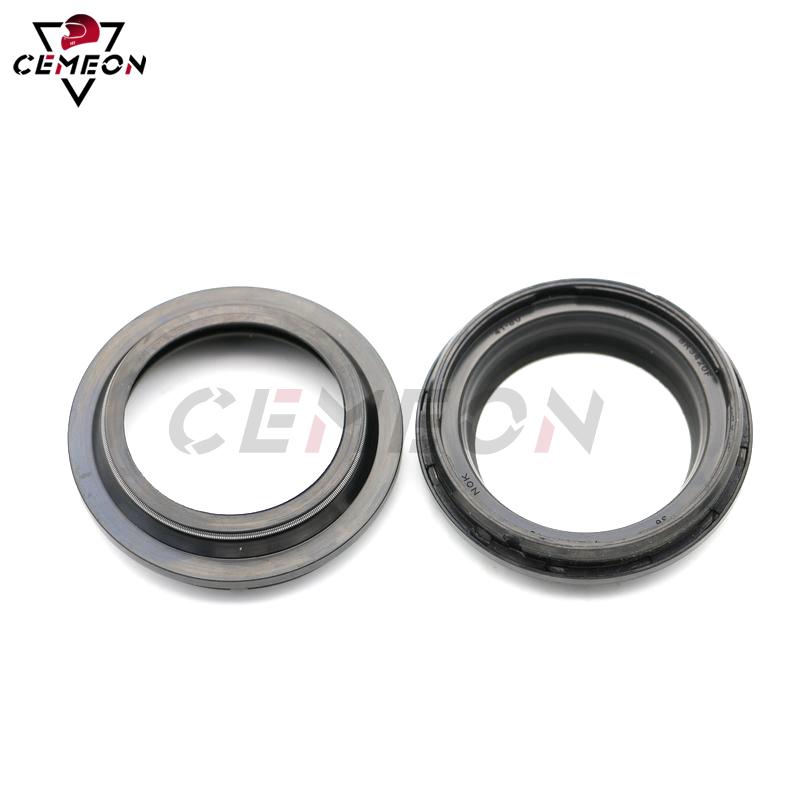 41X52.2X11 Fork seal For BMW F650CS Scarver 02-05 F800GS 09-11 Motorcycle front shock absorber front fork oil seal and dust cap