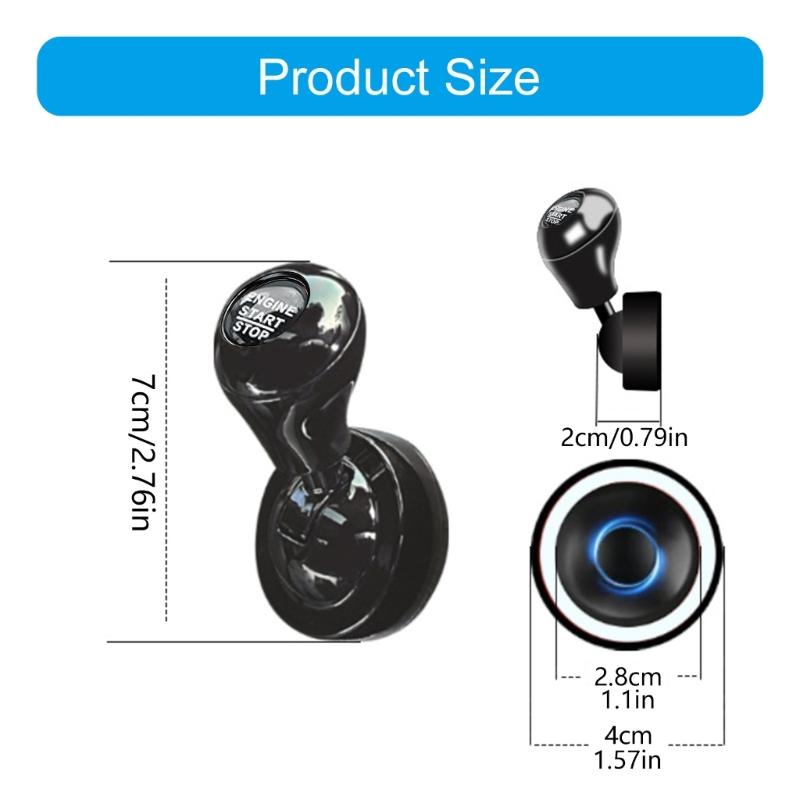 Rocker Lever Push to Start Button Rocker Cover for Car Multiple Color Choice Ergonomic Design