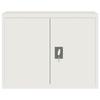 VidaXL White Filing Cabinet 90x40x70 Cm Steel 339720