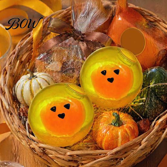 Birthday Gifts for Stress Relief Slow Rising Pumpkin Ghost Ball, Soft TPR Fidget Toy Hand Therapy Balls Anxiety And Focus, Portable Exerciser