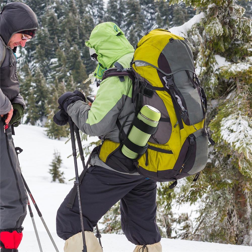 Backpack Field Hiking Adjustable Bottle Holder Water Bottle Bag Water Cup Waist Bag