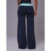 Sports Trousers: Colour-blocked Waistband, Casual and Stylish, Slimming, High-waisted, Bum-lifting, Slightly Flared Yoga Trousers