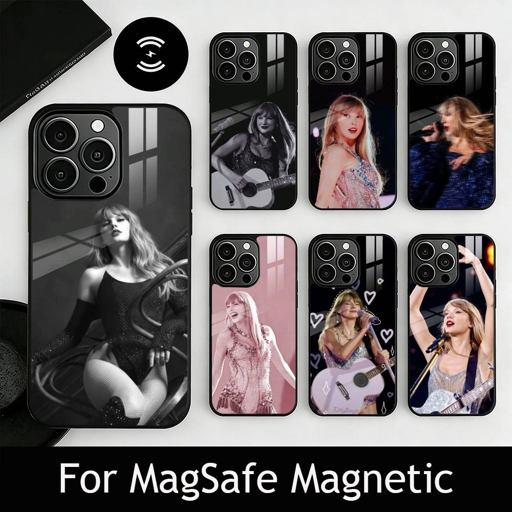 Чехол для телефона L-Life of a S-Showgirl для iPhone17,16,15,14,13,12,11 Plus,Pro Магнитный с поддержкой беспроводной зарядки Magsafe