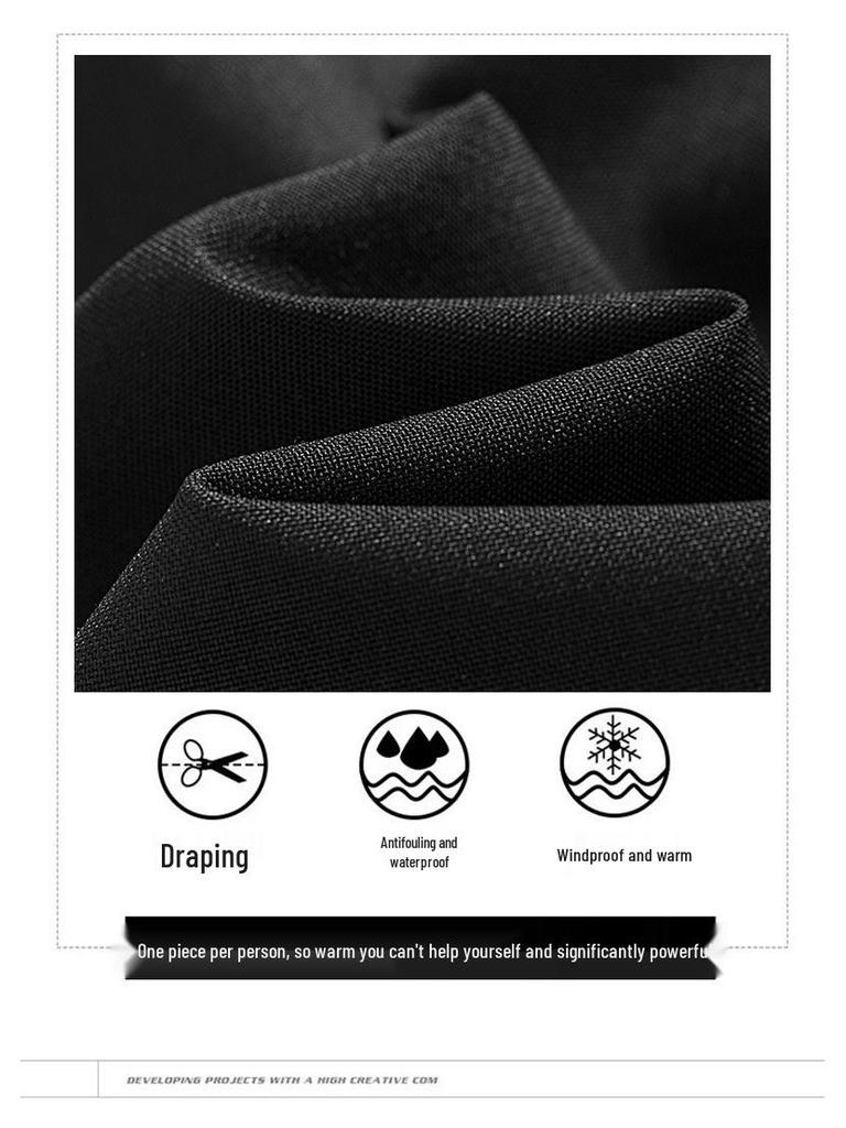 Мужская повседневная куртка с капюшоном на флисовой подкладке - Коллекция Осень/Зима 2025