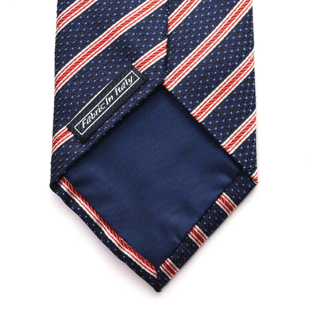 Галстук бренда MICHIKO LONDON, сделано в Японии, итальянская ткань, шелковый жаккард, плетение, полоса, горошек, деловой, стандартный размер [MICHIKO LONDON] (ВМС США)