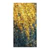 Golden Leaf Flower Canvas Art Print Wall Art Oil Painting Poster and Printmaking Modern Hotel Corridor Wall Painting Home Decoration Picture