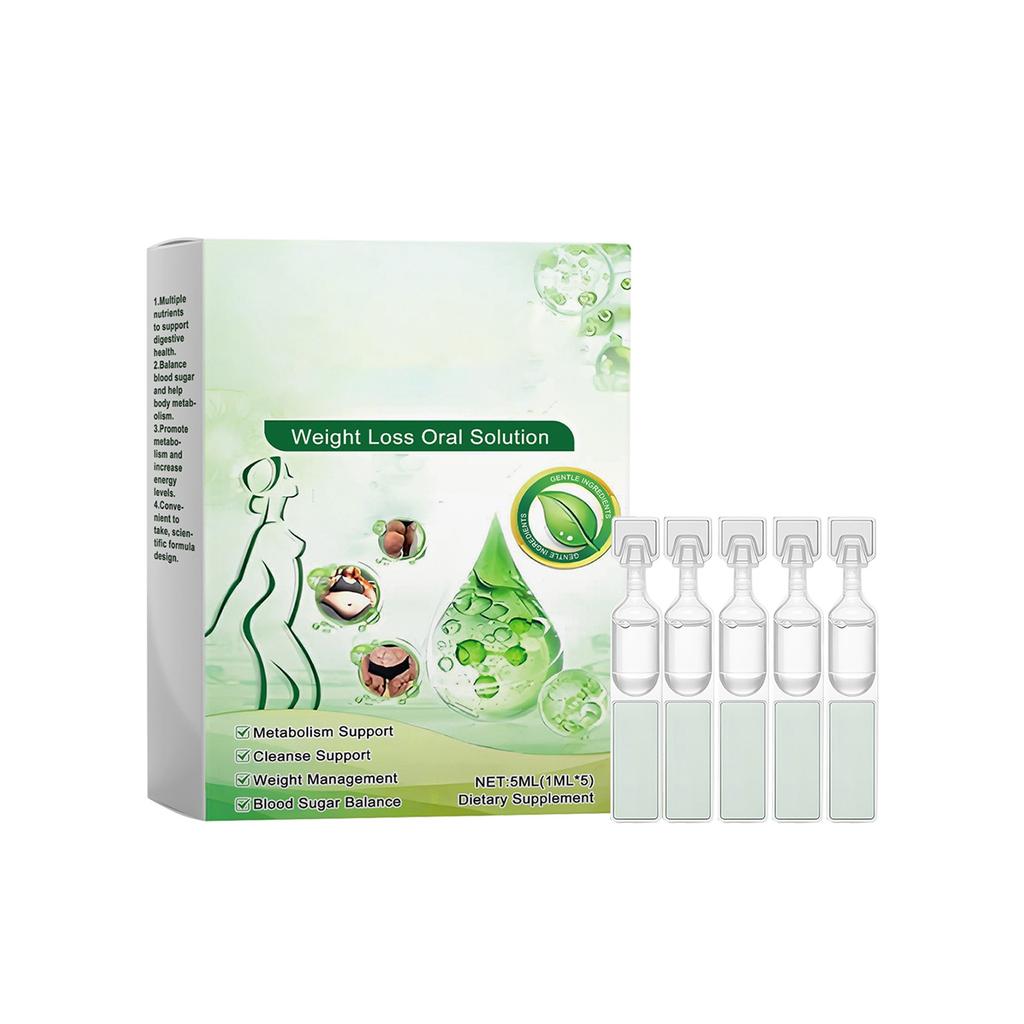 Slimming And Shaping Health Management Drops Promote Metabolism, Stabilize Blood Sugar, Aid Digestion, And Are Weight Management Supplements,5ML