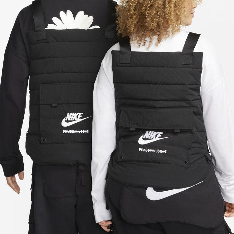 Nike Куртка G-Dragon 2+1 из коллекции Peaceminusone (Азия) Черная уличная одежда унисекс DR0100-010