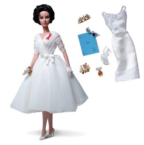 Barbie Collector White Diamond Elizabeth Taylor Doll (Gold Label) (W3471)