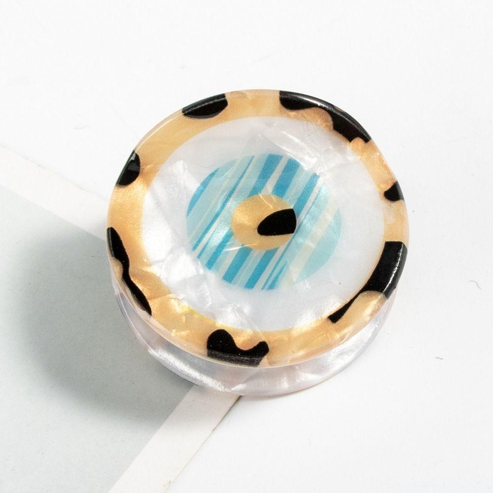 Kroean Style Blue Demon Eye Hair Claw Ponytail Holder Hair Clip Blue Devil's Eye Shark Clip Girls