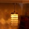 1:12 Dollhouse Miniature Led  Light Chandelier Ceiling Lamp Home Decor