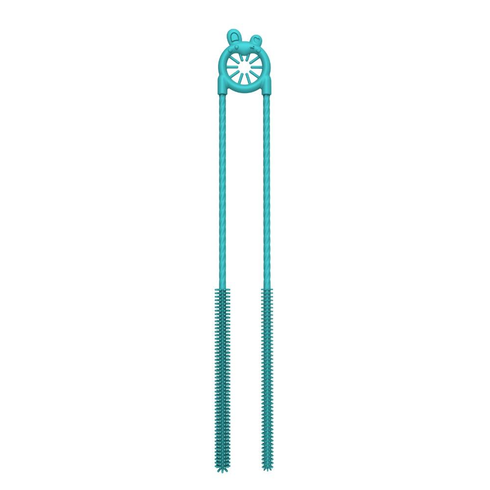 Household Silicone Straw Brush Long Cup Straw Cleaner Durable Straw Cleaning Brush Kitchen Gadgets