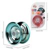 Kids Beginners Interesting Toy High Speed Metal Yoyo Luminous Yoyo Competition Yo-Yo Aluminum Yoyo