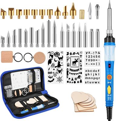 Набор для пирографии, гравировки, выжигания, пайки, DIY, по дереву, 60 Вт, набор паяльника 220 В 110 В