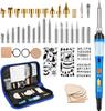 Pyrography Engraving Burning Soldering Iron Set DIY Wood 60W Soldering Iron Kit 220V 110V