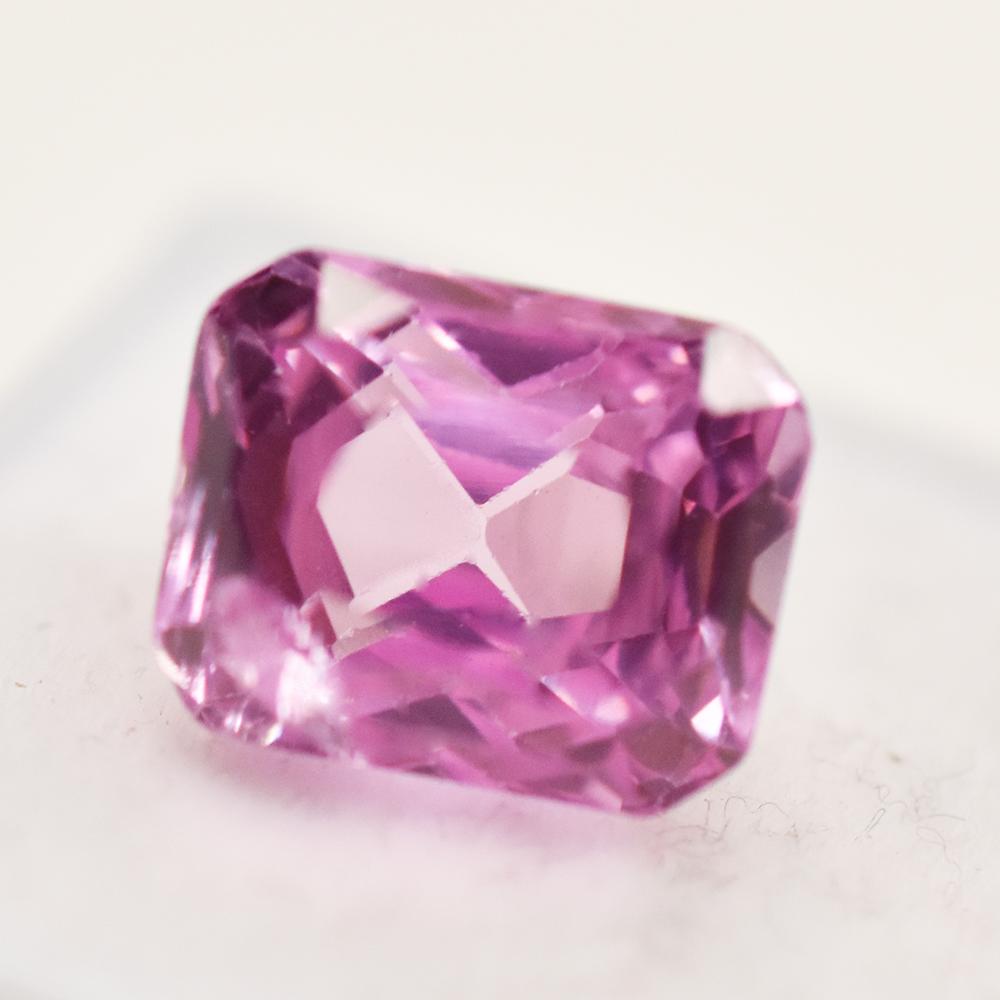 Natural Pink Ruby Loose Gemstone Cushion Cut 4.40ct Jewelry Making for Jewelry Making and Crafts