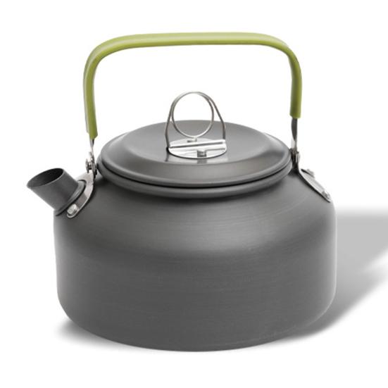 Чайник для кемпинга из алюминиевого сплава объемом 0,8/1,1/1,2 л, портативный, легкий, большой емкости, для путешествий, походов, пикников, кофеварка, чайник для чая