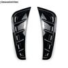 Front Bumper Spoiler Air Vent Cover Trim Carbon Fiber / Black Plastic Accessories For Mercedes-Benz C Class W205