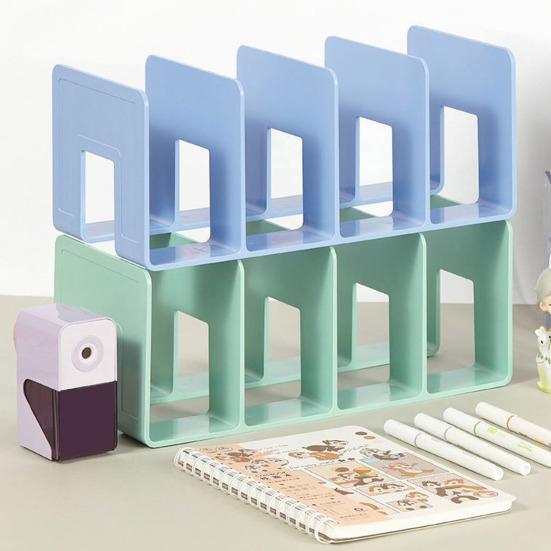 2 шт. вертикальная полка для хранения книг, полка с гладкими краями, без заусенцев, прочная несущая книга