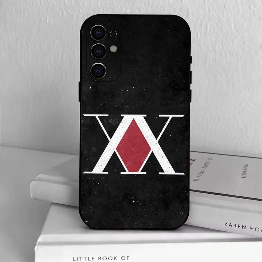 Чехол для телефона HxH Hunter X License Черный Силиконовый Мягкий Для Samsung S25,S24,S21,S22,S23,S30,Ultra,S20,Plus,Fe,Lite