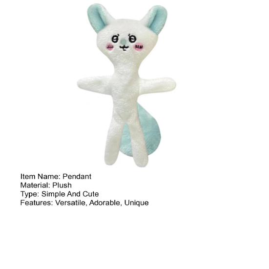 Плюшевая Подвеска Скручиваемая Подвижная Мягкая Мягкая Игрушка для Рюкзака Брелок Уродливая Очаровательная Аниме Украшение для Комнаты Стола Полки Коллекции