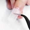 10 шт./компл. шелковое стекловолокно для наращивания ногтей, нетканые шелковые УФ-гель, наращивание волокон, французский акрил, аксессуары для маникюра своими руками