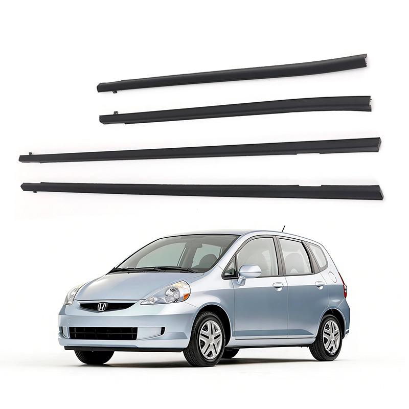 Уплотнительная накладка и дефлектор бокового стекла для Honda Fit Jazz 2001-2008