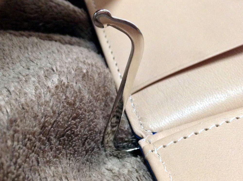 Святой Мод Кордован (Кожа конского крупа) и Подлинный Кожаный Зажим для Денег Коричневого Цвета с Кошельком для Монет (Шоколадный и Золотисто-коричневый)