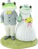 Daikai Copo Frog Figurine Wedding Style, As a Memento of Your Wedding, Also Perfect As a Celebratory Gift for Someone Special